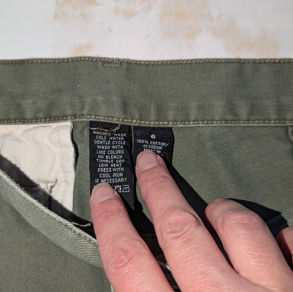 Polo Jeans Co. - Ralph Lauren - Sage Cargo 7/8   - Size 6 - Great Condition! - Picture 3 of 7